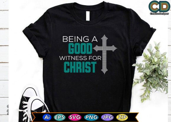 Being a Good Witness for Christ Embroidery Design Review