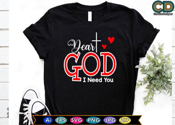 Dear God I Need You Embroidery Design Review