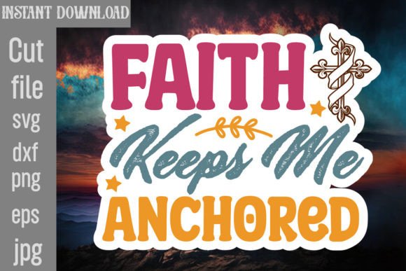Faith Keeps Me Anchored SVG Cut File Review