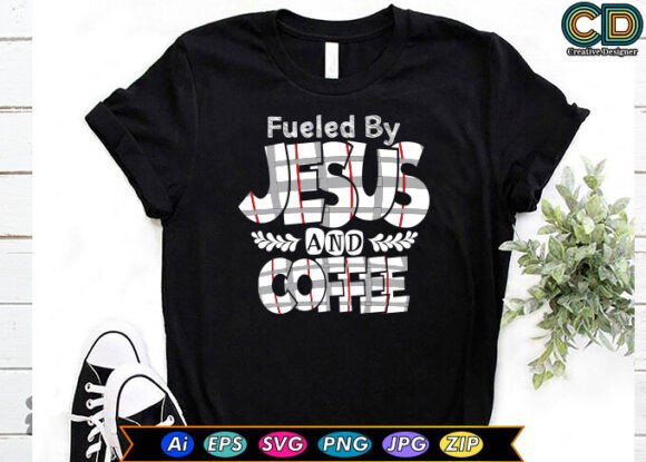 Fueled by Jesus and Coffee Embroidery Design Review