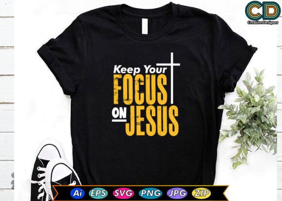 Keep Your Focus on Jesus Embroidery Design Review