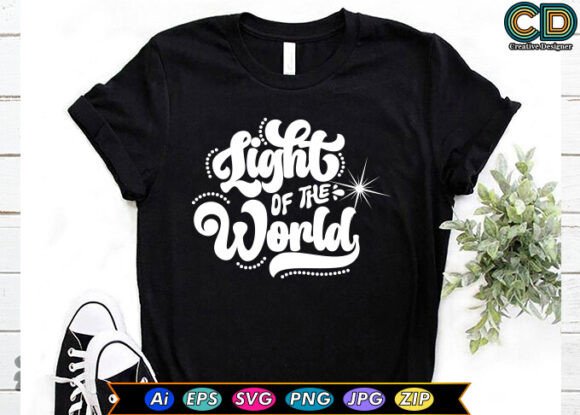 Light of the World Christian T-Shirt Design Review