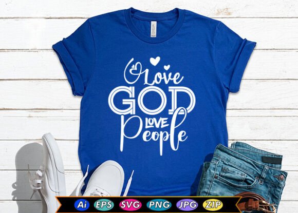 Love God Love People Christian T-Shirt Review for Real Projects