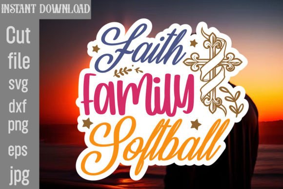 Reviewing Faith Family Softball SVG Cut File for Real Embroidery Projects