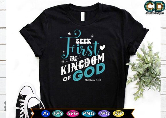 Seek First the Kingdom of God Embroidery Design Review