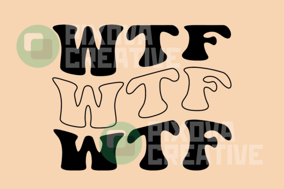 Wtf Sarcastic Retro Graphic Review for Real Embroidery Projects